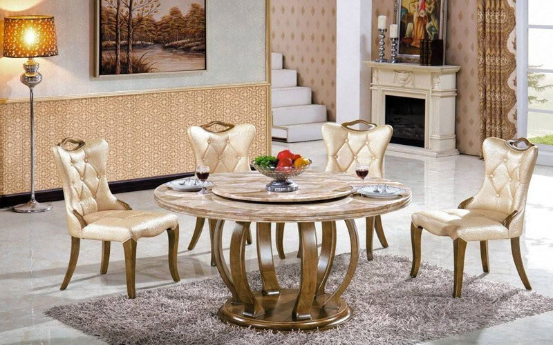 Chọn bàn ăn theo mẫu mã và thiết kế