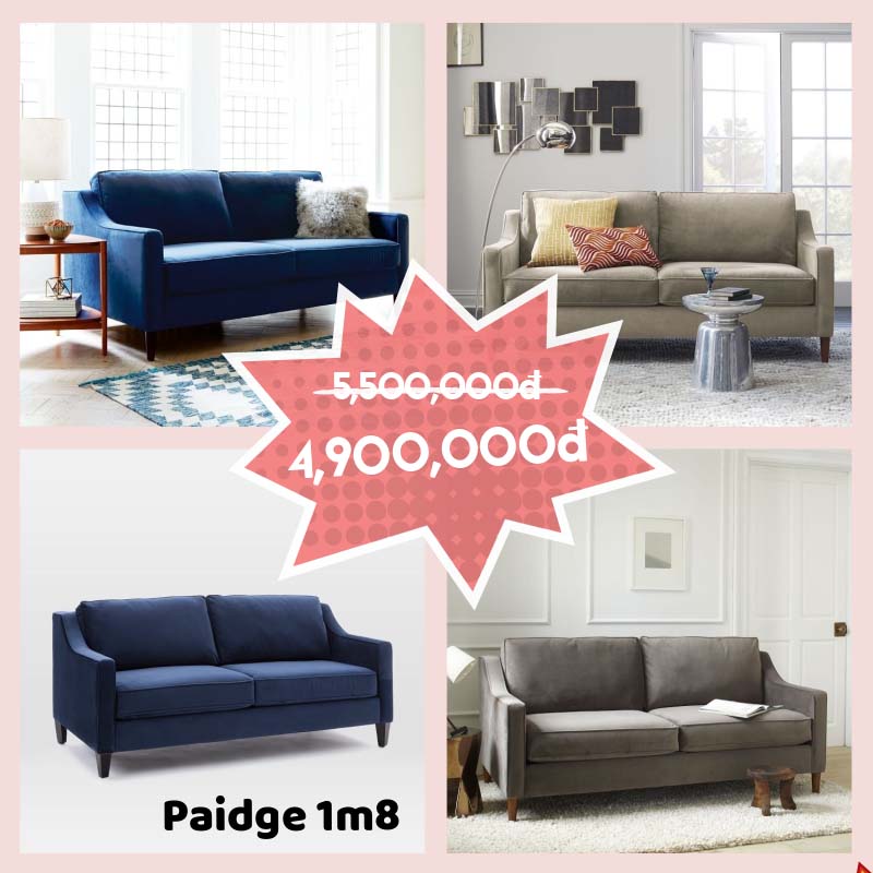 Ghế sofa băng Paidge