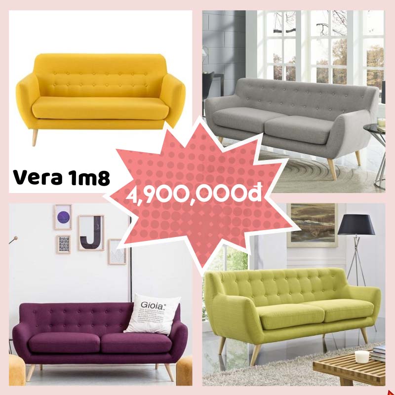 Ghế sofa băng Vera