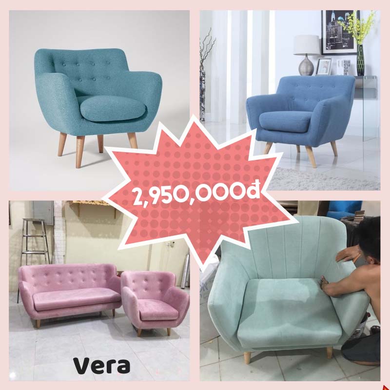 Ghế sofa đơn Vera